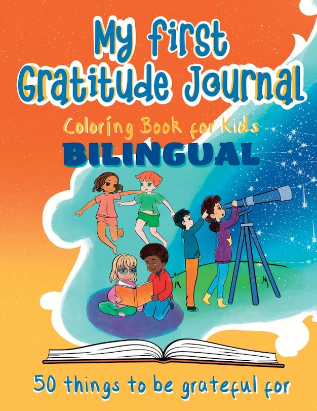 Couverture_My First Gratitude Journal Coloring Book - Bilingual
