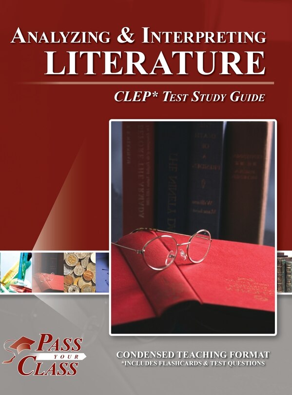 Couverture_Analyzing and Interpreting Literature CLEP Test Study Guide