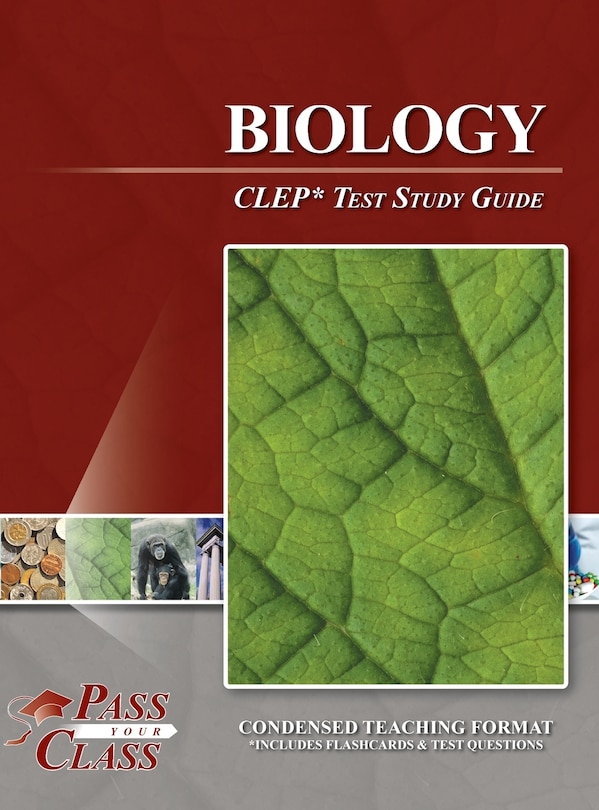 Couverture_Biology CLEP Test Study Guide