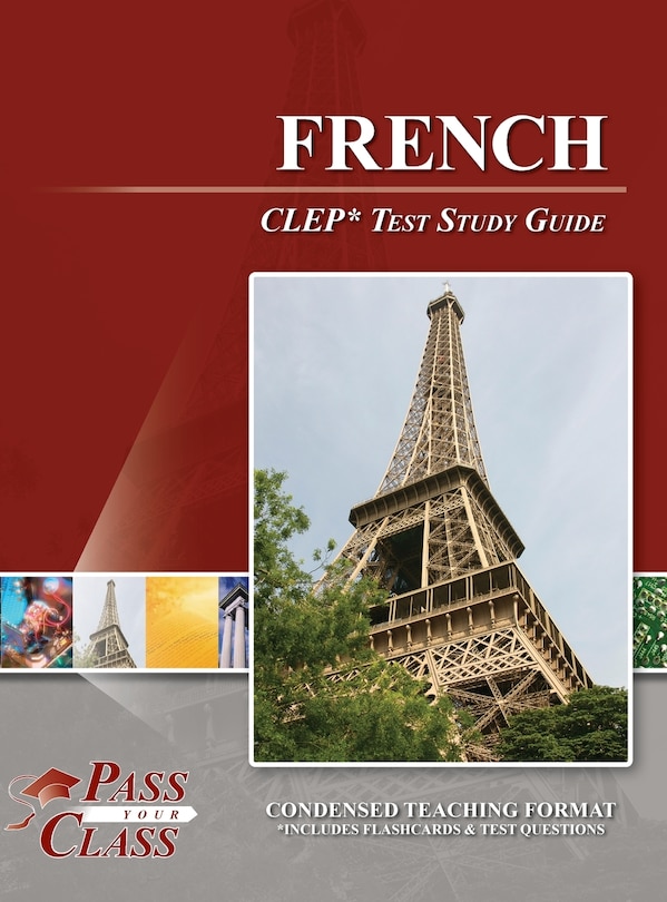 Front cover_French CLEP Test Study Guide
