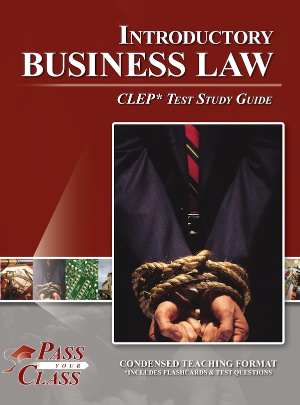 Couverture_Introductory Business Law CLEP Test Study Guide