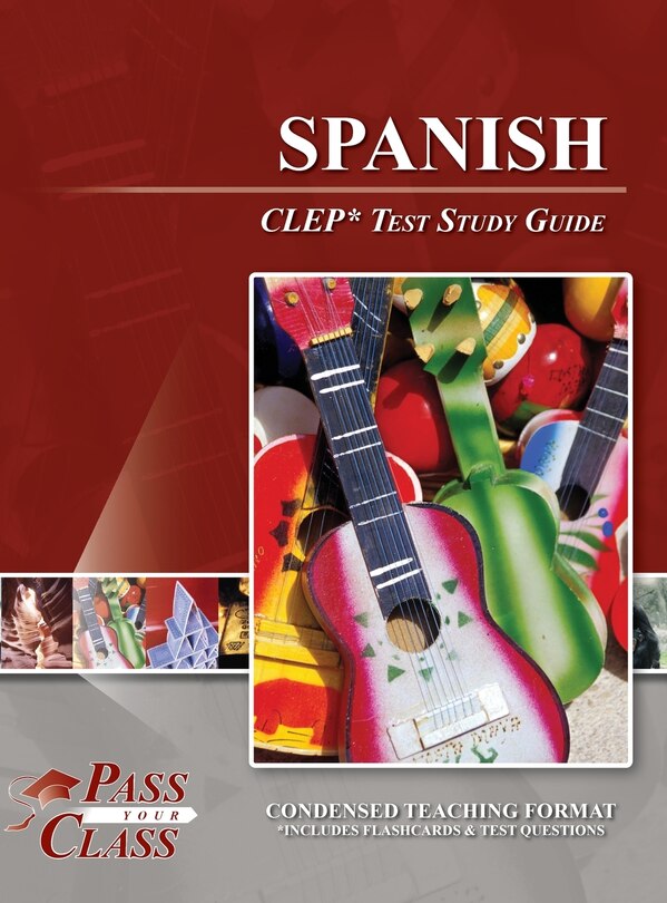 Couverture_Spanish CLEP Test Study Guide