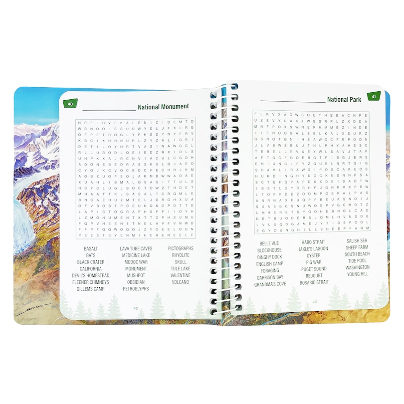 Front cover_National Parks Word Search