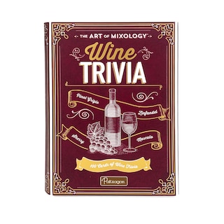 Front cover_The Art of Mixology Wine Trivia