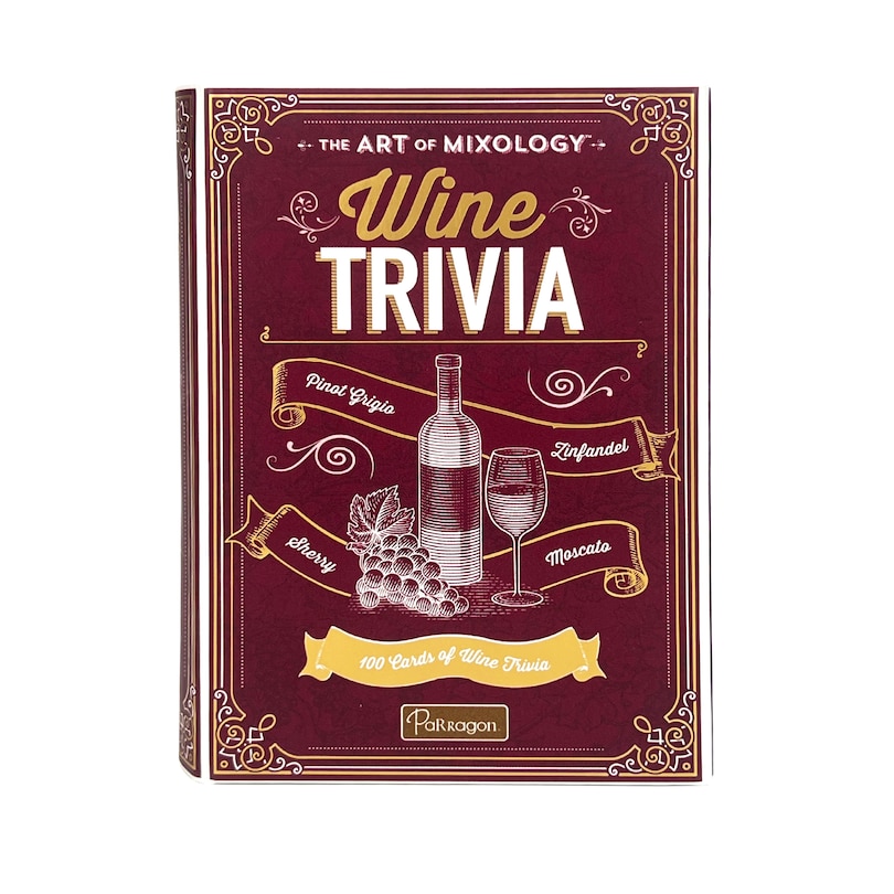 Front cover_The Art of Mixology Wine Trivia