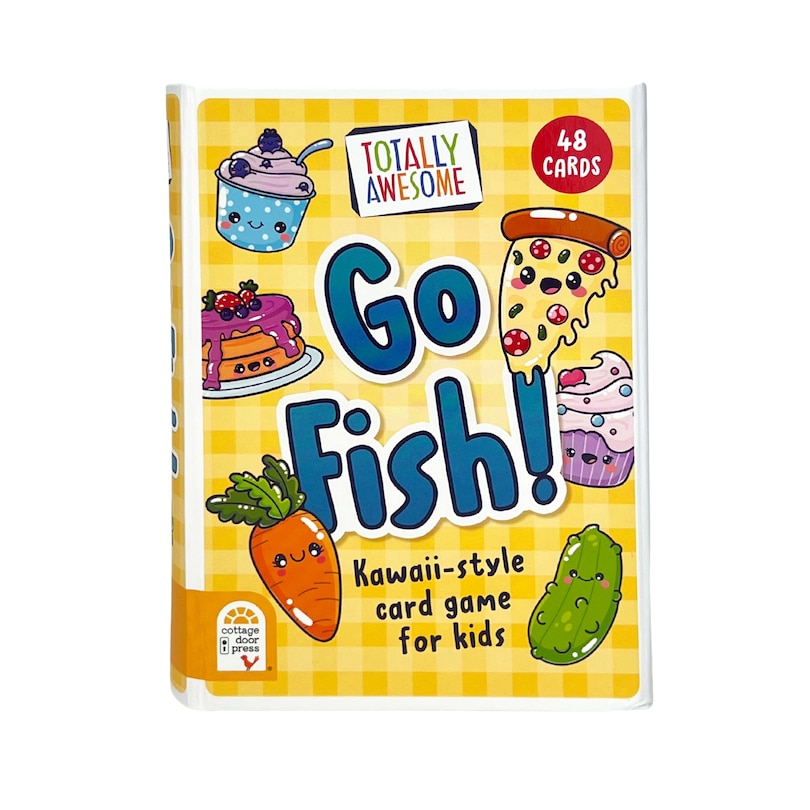 Front cover_Totally Awesome Go Fish Kawaii Style Card Game for Kids