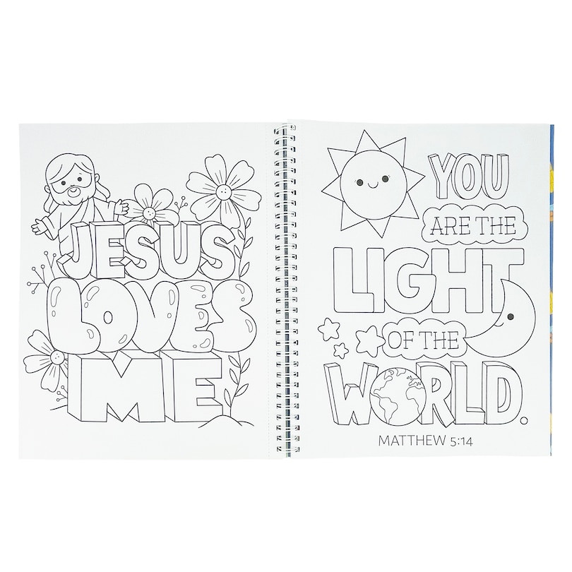 Front cover_Bible Sticker Activity Book (Little Sunbeams)