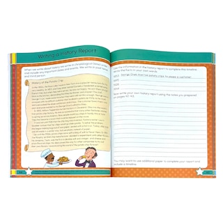 Front cover_The Summer Before Sixth Grade Workbook: Bridging 5th to 6th Grade with 75+ Activities Math, Reading Comprehension, Writing, Language Arts, Fractions, Geometry, and More