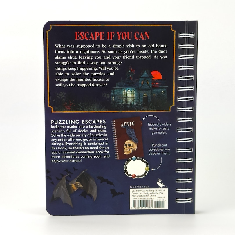 Front cover_Puzzling Escapes The Haunted House Mystery