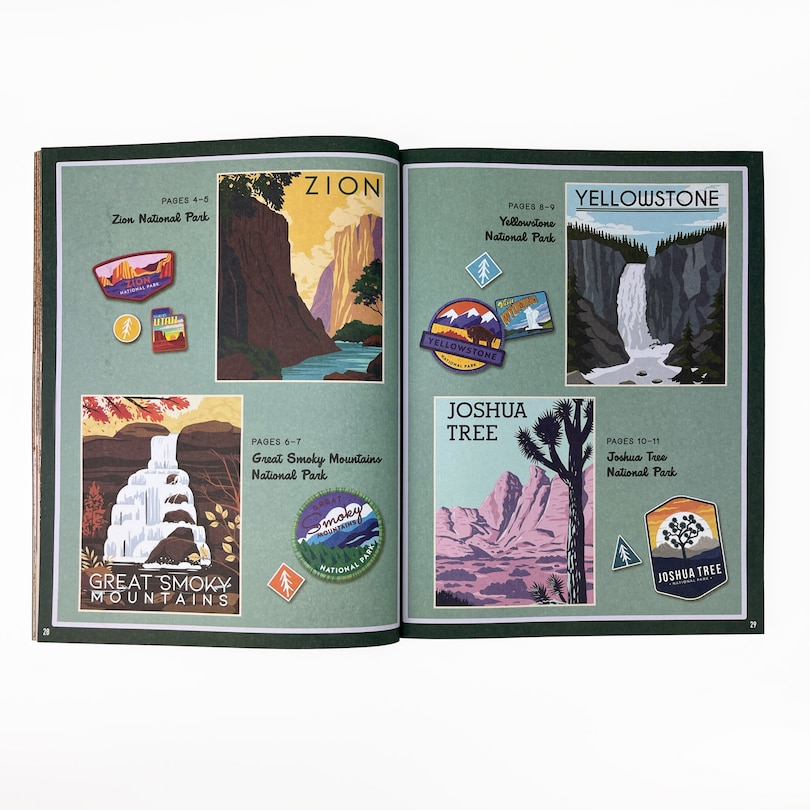 Couverture_Sticker by Number National Parks
