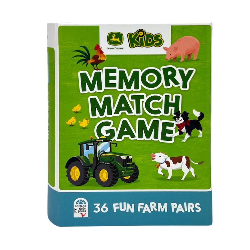 Front cover_John Deere Kids Memory Match Game