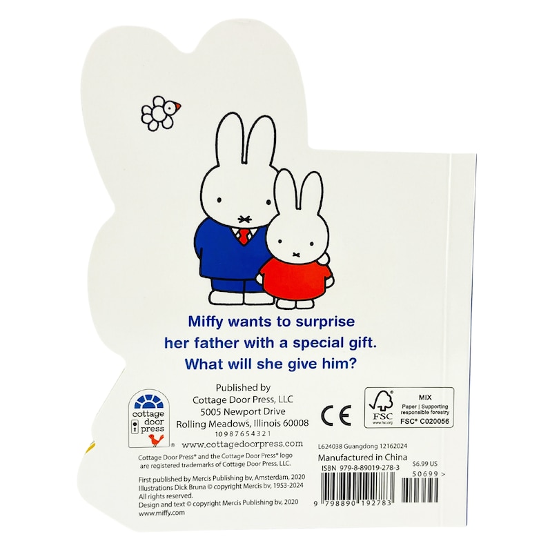 Front cover_Miffy A Surprise for Father Bunny