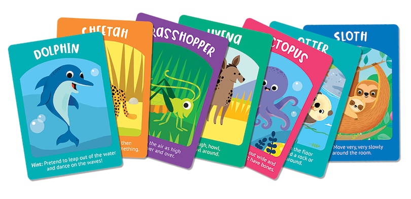 Couverture_Animal Charades Card Game for Kids