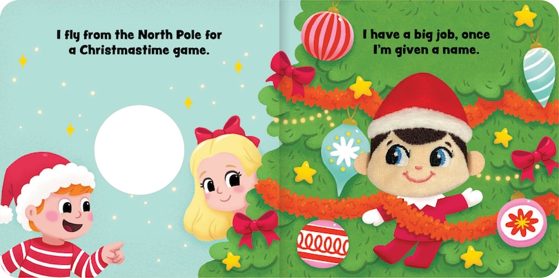 Front cover_Elf on the Shelf Hello, Scout Elf! Puppet Book