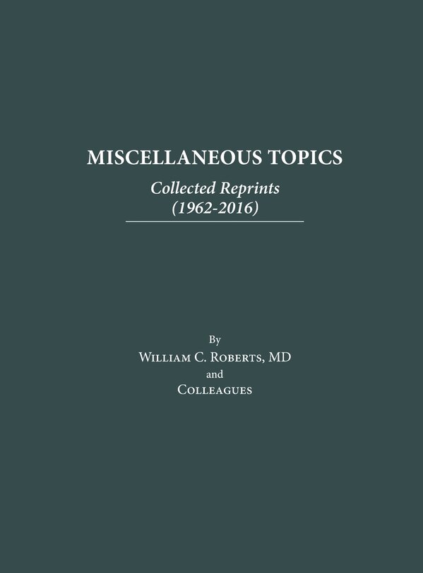 Front cover_Miscellaneous Topics