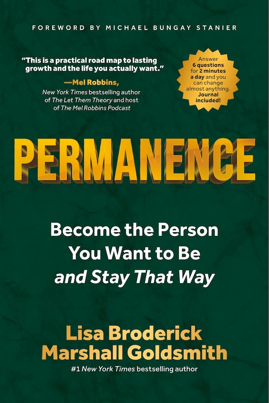Couverture_Permanence: Become the Person You Want to Be—and Stay That Way