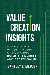 Couverture_Value Creation Insights: A Foundational Understanding of How Firms Build Knowledge and Create Value