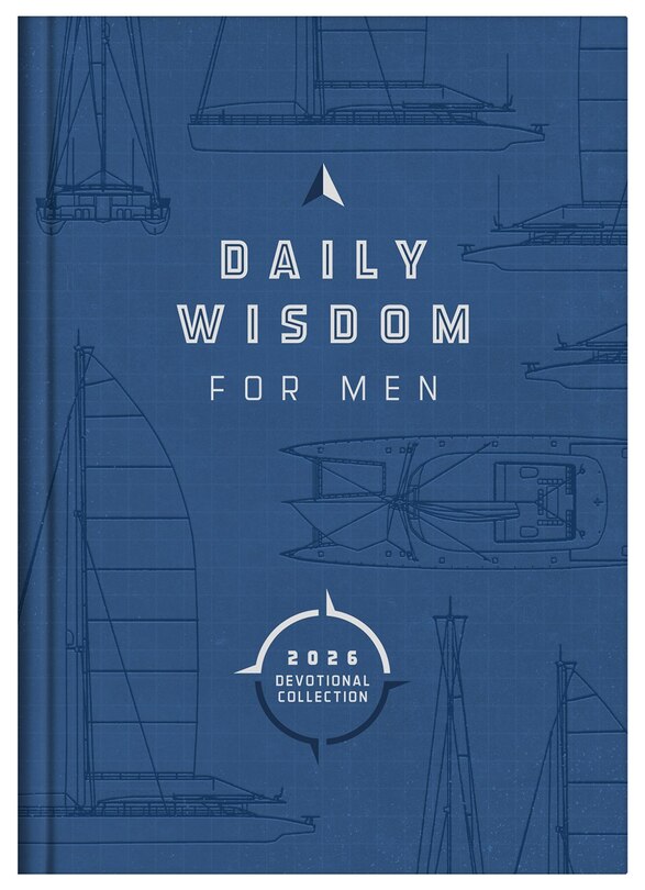 Front cover_Daily Wisdom for Men 2026 Devotional Collection