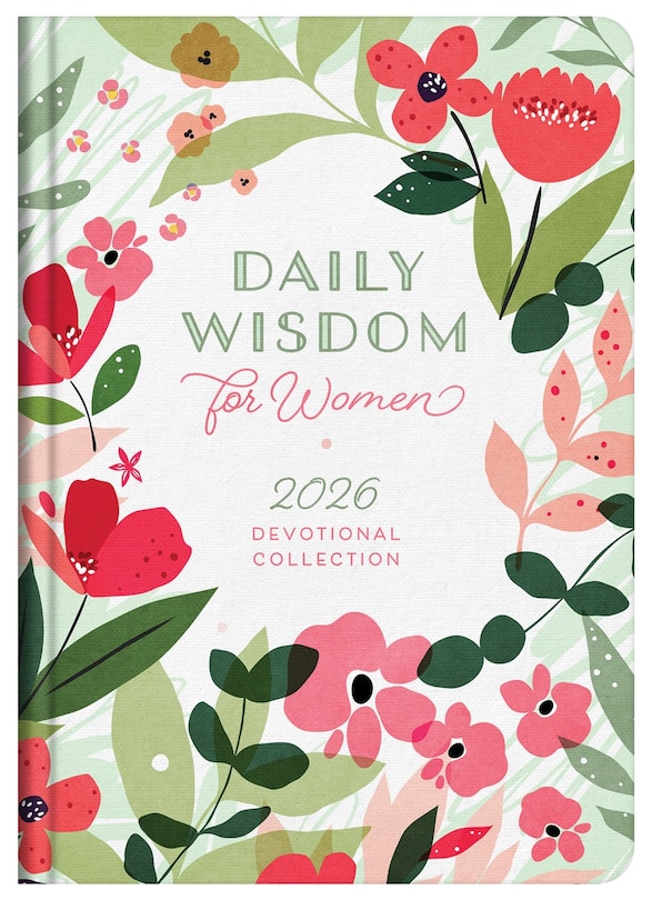 Front cover_Daily Wisdom for Women 2026 Devotional Collection