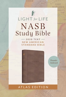 Couverture_The Light for Life NASB Study Bible--Atlas Edition [Thumb Indexed] (Mocha Brown)