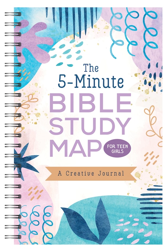 Front cover_The 5-Minute Bible Study Map for Teen Girls