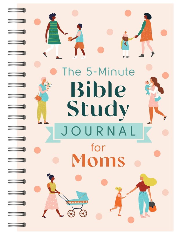 Front cover_The 5-Minute Bible Study Journal for Moms