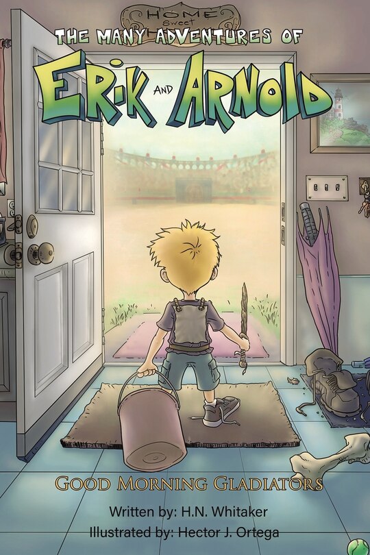 Front cover_The Many Adventures of Erik and Arnold