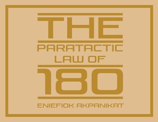 Couverture_The Paratactic Law of 180