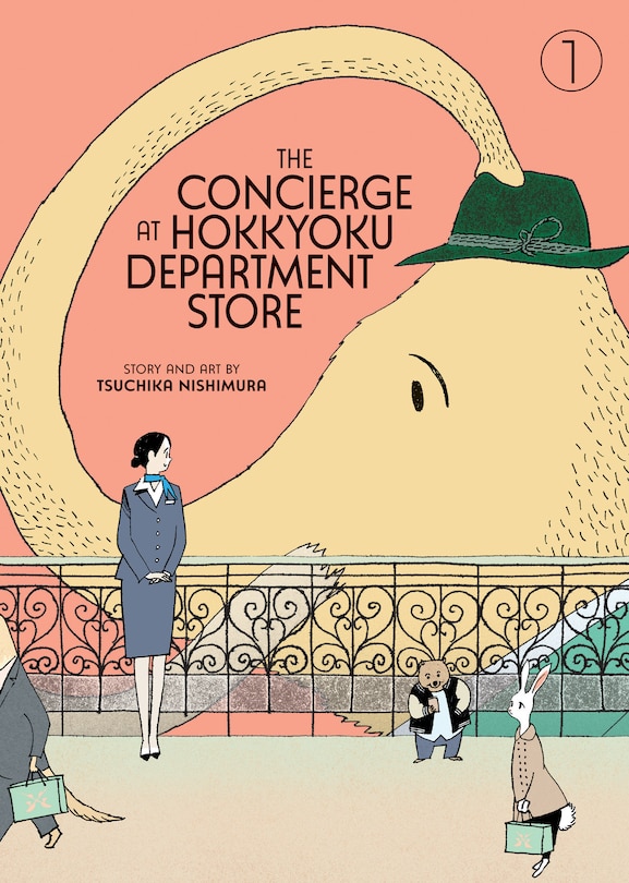 Front cover_The Concierge at Hokkyoku Department Store Vol. 1