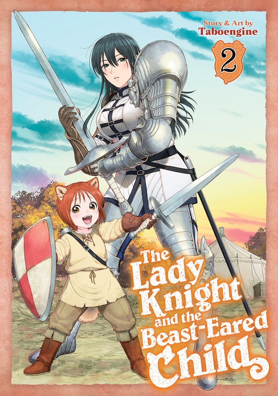 Front cover_The Lady Knight and the Beast-Eared Child Vol. 2