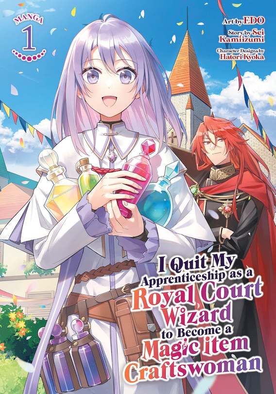 Couverture_I Quit My Apprenticeship as a Royal Court Wizard to Become a Magic Item Craftswoman (Manga) Vol. 1
