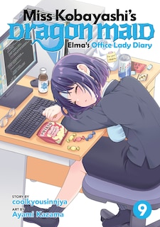 Front cover_Miss Kobayashi's Dragon Maid: Elma's Office Lady Diary Vol. 9