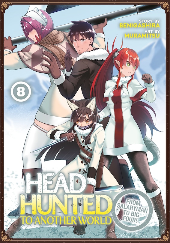 Front cover_Headhunted to Another World: From Salaryman to Big Four! Vol. 8