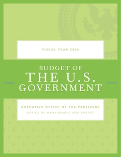 Front cover_Budget of the United States Government, Fiscal Year 2026