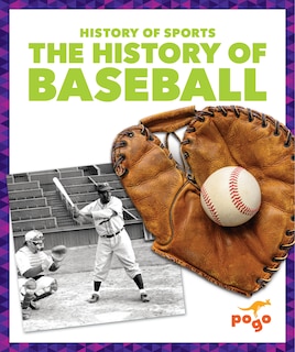 Front cover_The History of Baseball