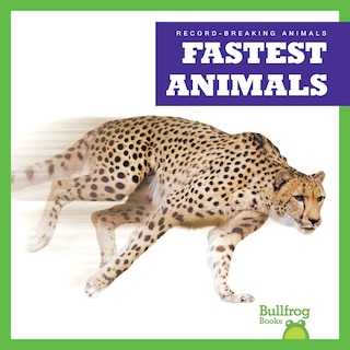 Front cover_Fastest Animals