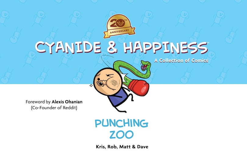 Front cover_Cyanide & Happiness: Punching Zoo (20th Anniversary Edition)