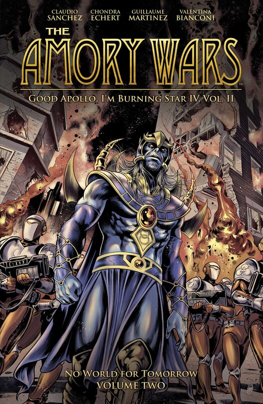 Front cover_The Amory Wars: No World for Tomorrow Vol. 2 (Good Apollo, I'm Burning Star IV, Volume II)