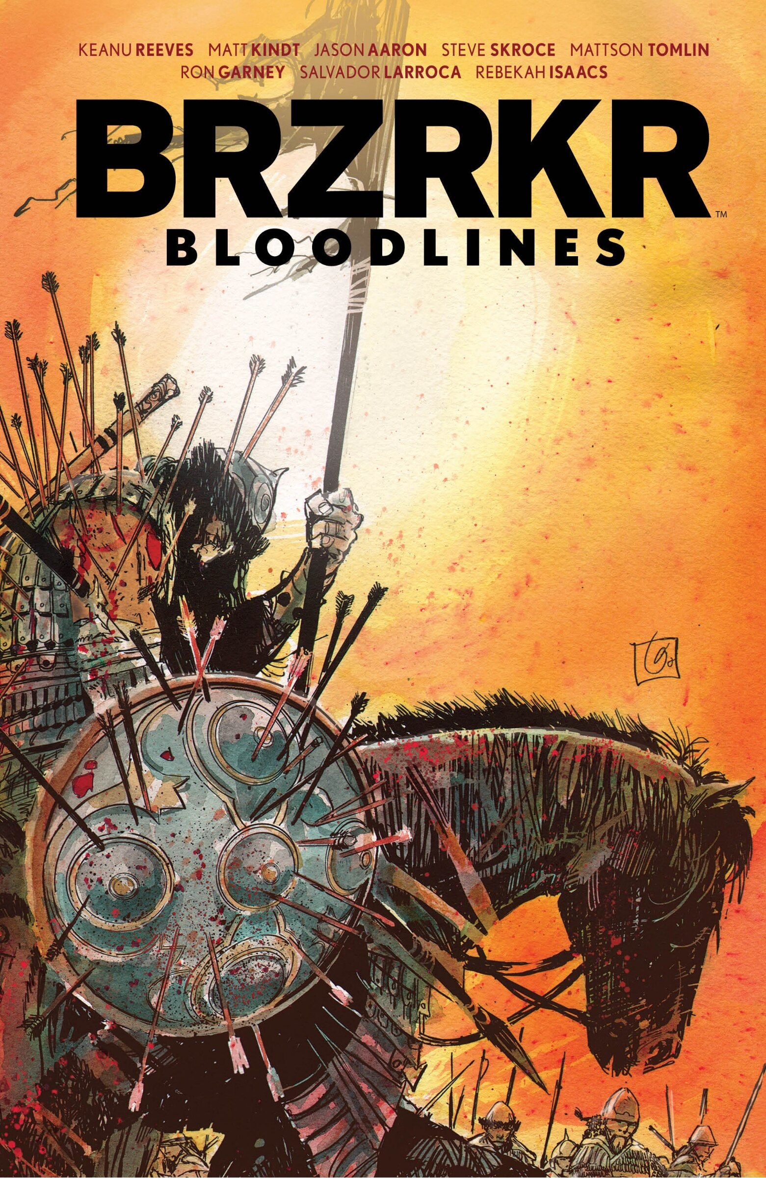 Brzrkr: Bloodlines Book By Keanu Reeves,matt Kindt,steve Skroce