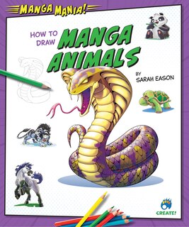 Front cover_How to Draw Manga Animals