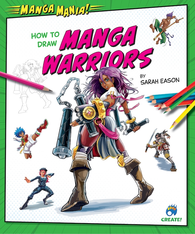 Couverture_How to Draw Manga Warriors