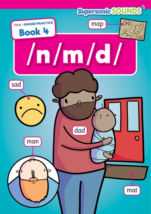 Front cover_Pink Sound Practice Book 4 /N/M/D