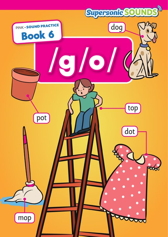 Front cover_Pink Sound Practice Book 6 /G/O
