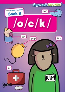 Front cover_Pink Sound Practice Book 8 /O/C/K