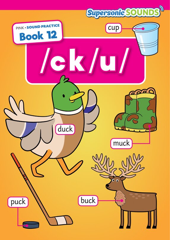 Front cover_Pink Sound Practice Book 12 /Ck/U
