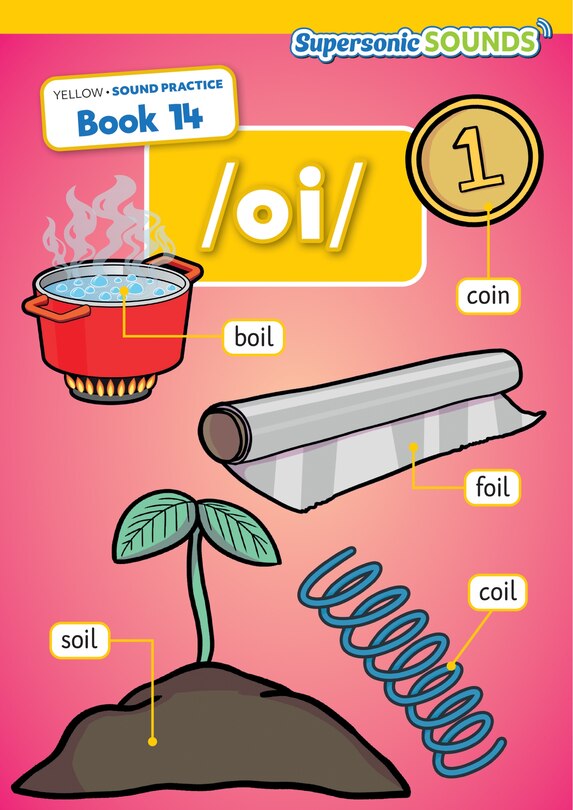 Front cover_Yellow Sound Practice Book 14 /Oi