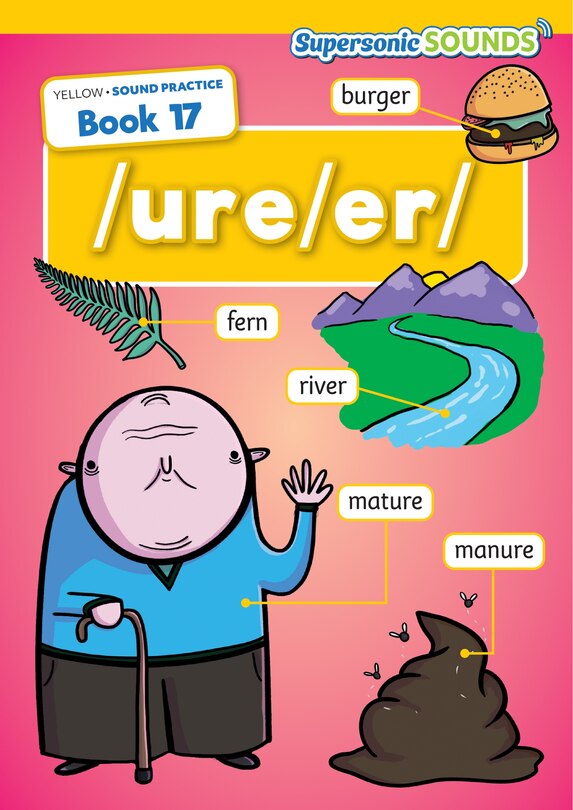 Front cover_Yellow Sound Practice Book 17 /Ure/Er