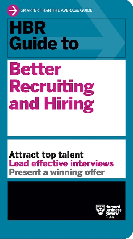 Front cover_HBR Guide to Better Recruiting and Hiring