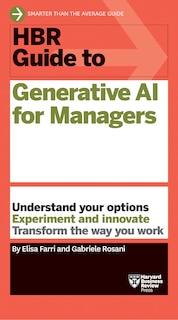 Couverture_HBR Guide to Generative AI for Managers