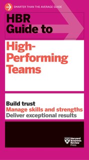 Front cover_HBR Guide to High-Performing Teams